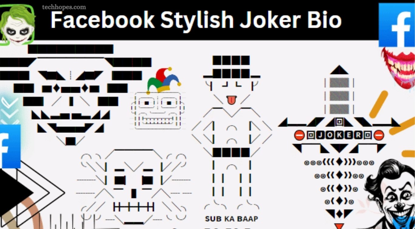 Facebook Stylish Joker Bio