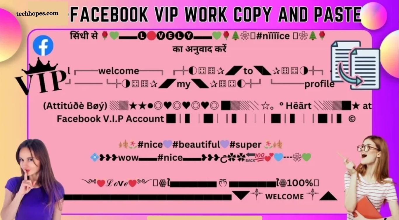 Facebook Vip Work Copy And Paste