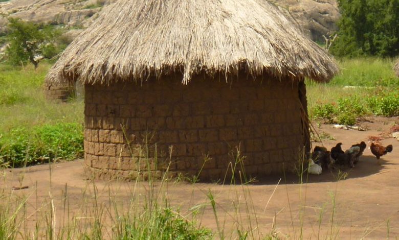 worker repairing the roof of a house