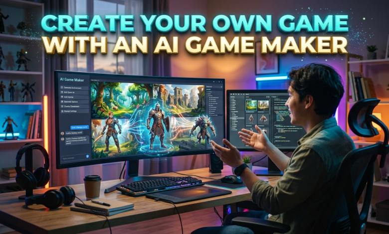 Create Your Own Game With an AI Game Maker