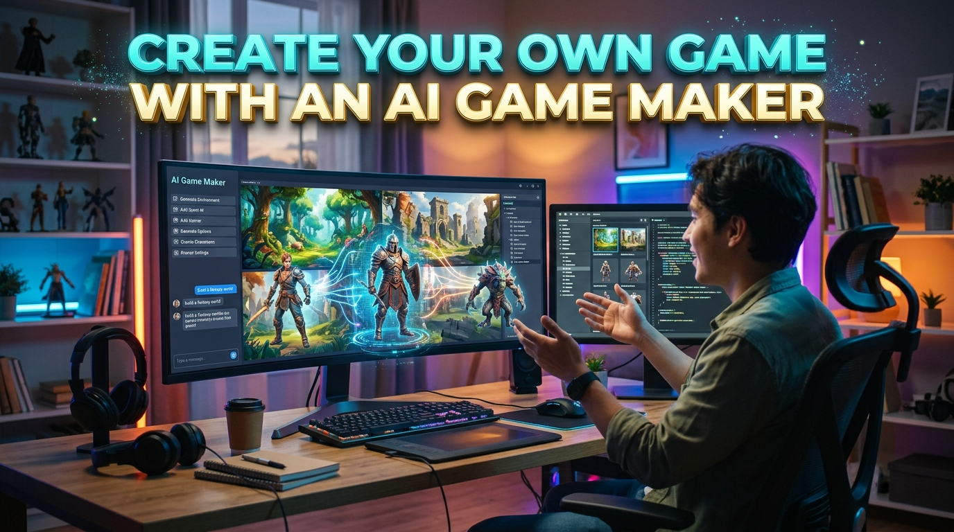 Create Your Own Game With an AI Game Maker