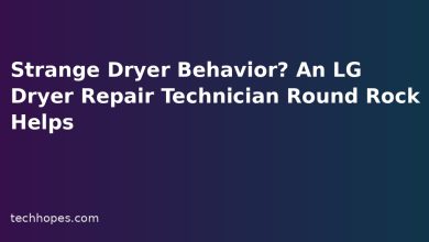 Strange Dryer Behavior? An LG Dryer Repair Technician Round Rock Helps